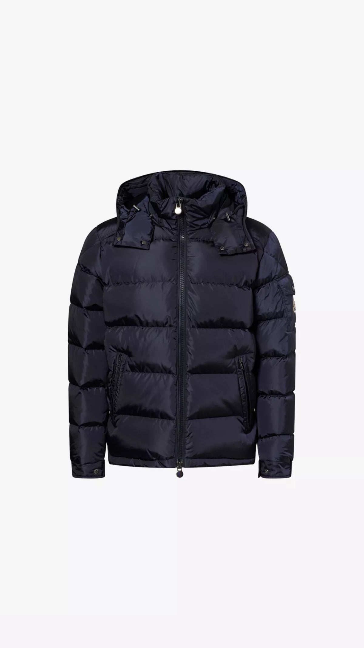 Moncler Maya Matte Short Down Jacket Night Blue