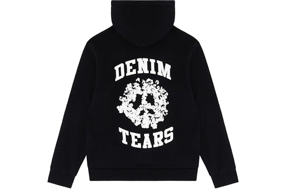 Denim Tears Denim University Zip Hoodie Full Tracksuit Black