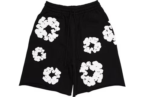 DENIM TEARS BLACK SHORTS