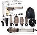 Bellissima 11863 Hot Air Styler 8 In 1 Hot Air Brush Dryer Air Wonder White&Gold🏴