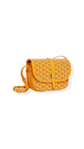 GOYARD BELVEDERE PM 'YELLOW' BAG BOXED