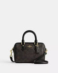 Coach Mini Rowan In Signature Canvas