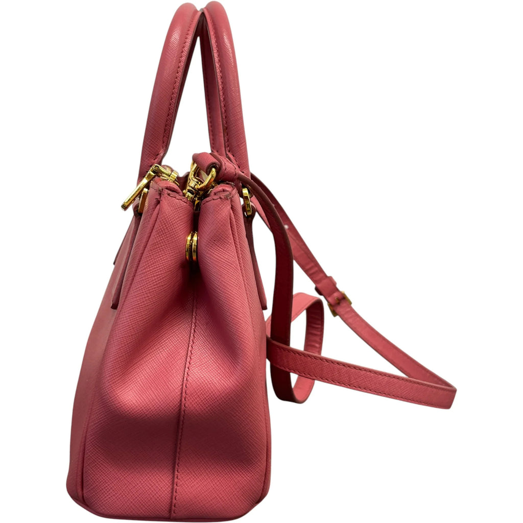 Prada Women's Galleria Small Bag Pink - Pre owned 🏴☑️