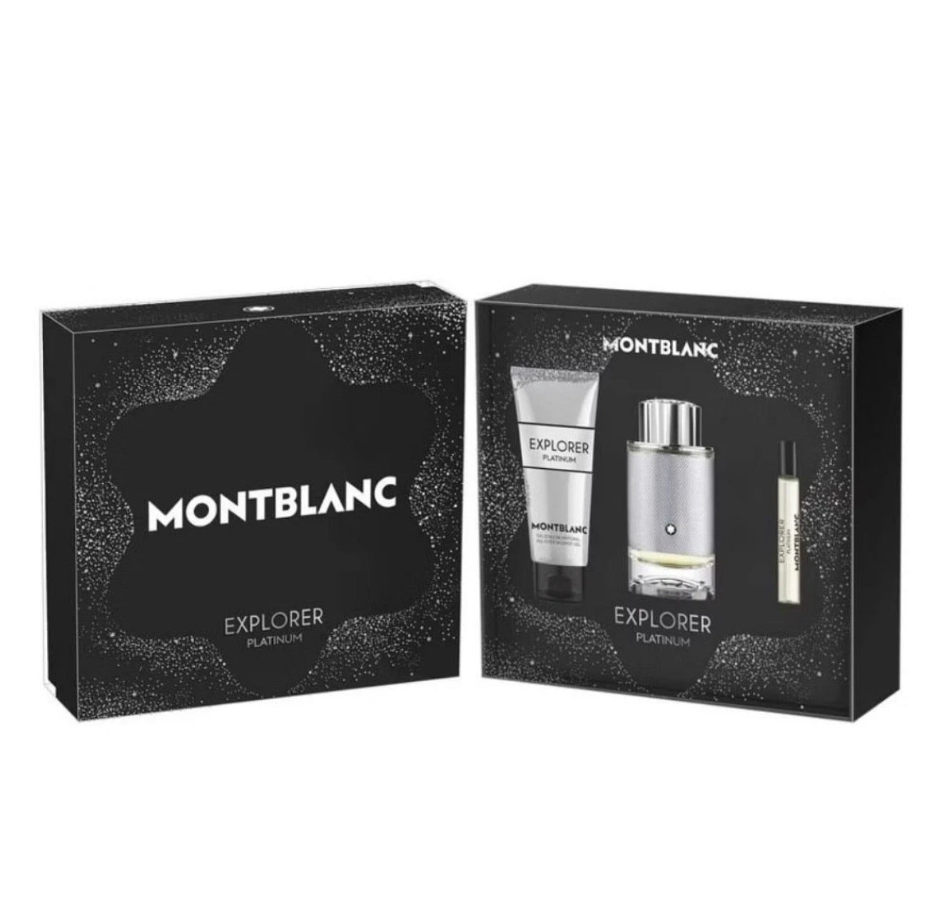 Montblanc Explorer Platinum Eau de Parfum 100ml Spray 3 Pcs set