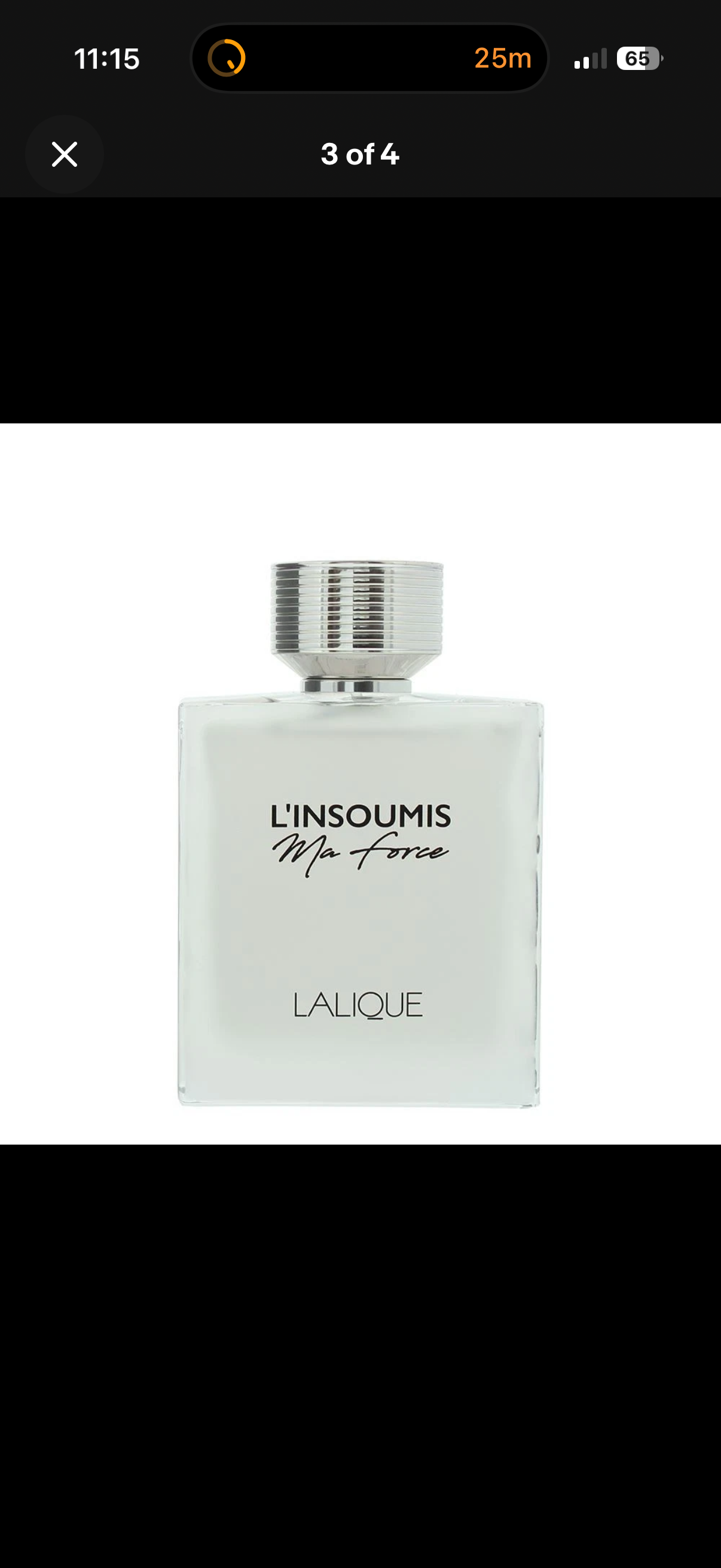 Lalique L'Insoumis Ma Force Eau de Toilette 100ml Spray☑️🏴