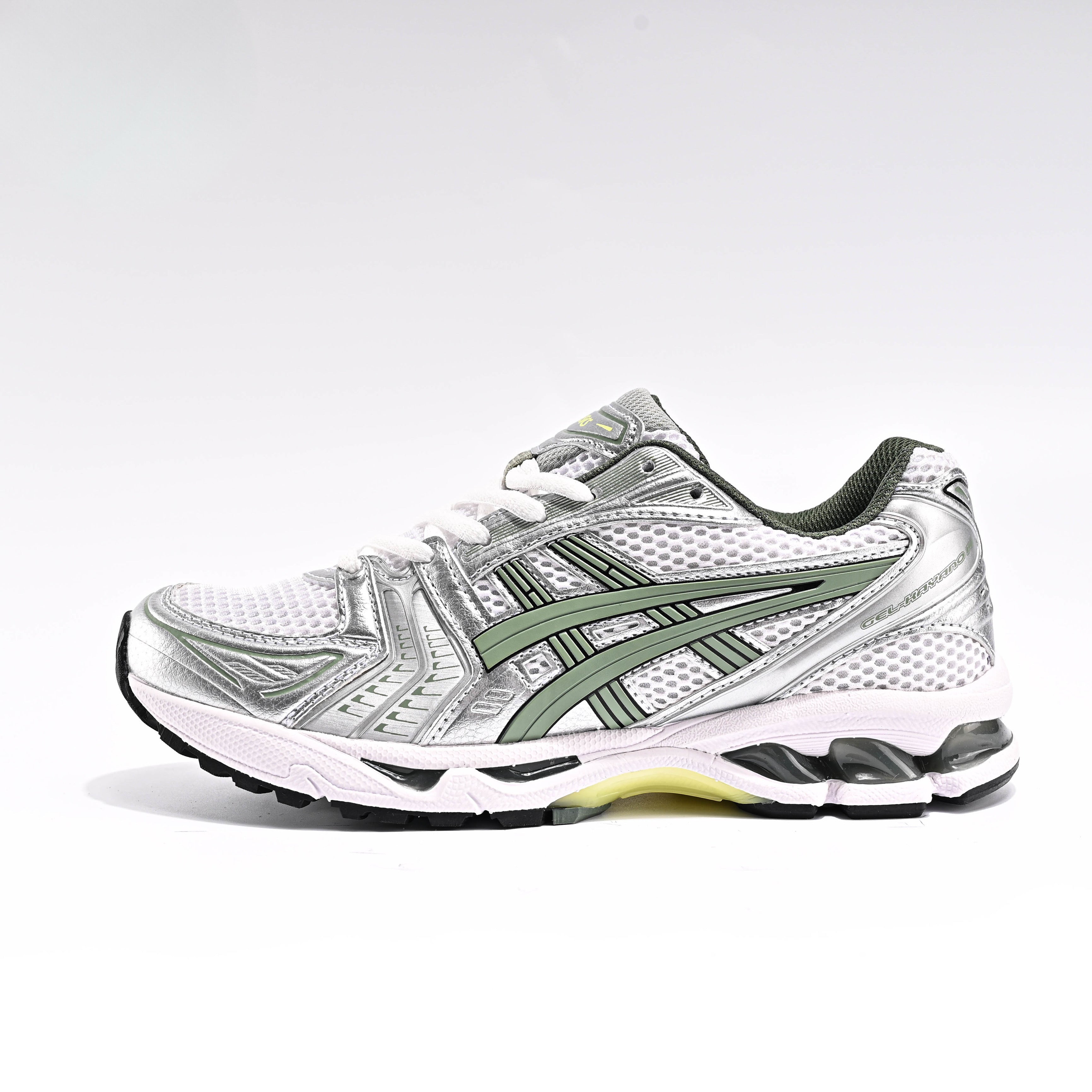 Asics Gel Kayano 14 - White / Forest Green