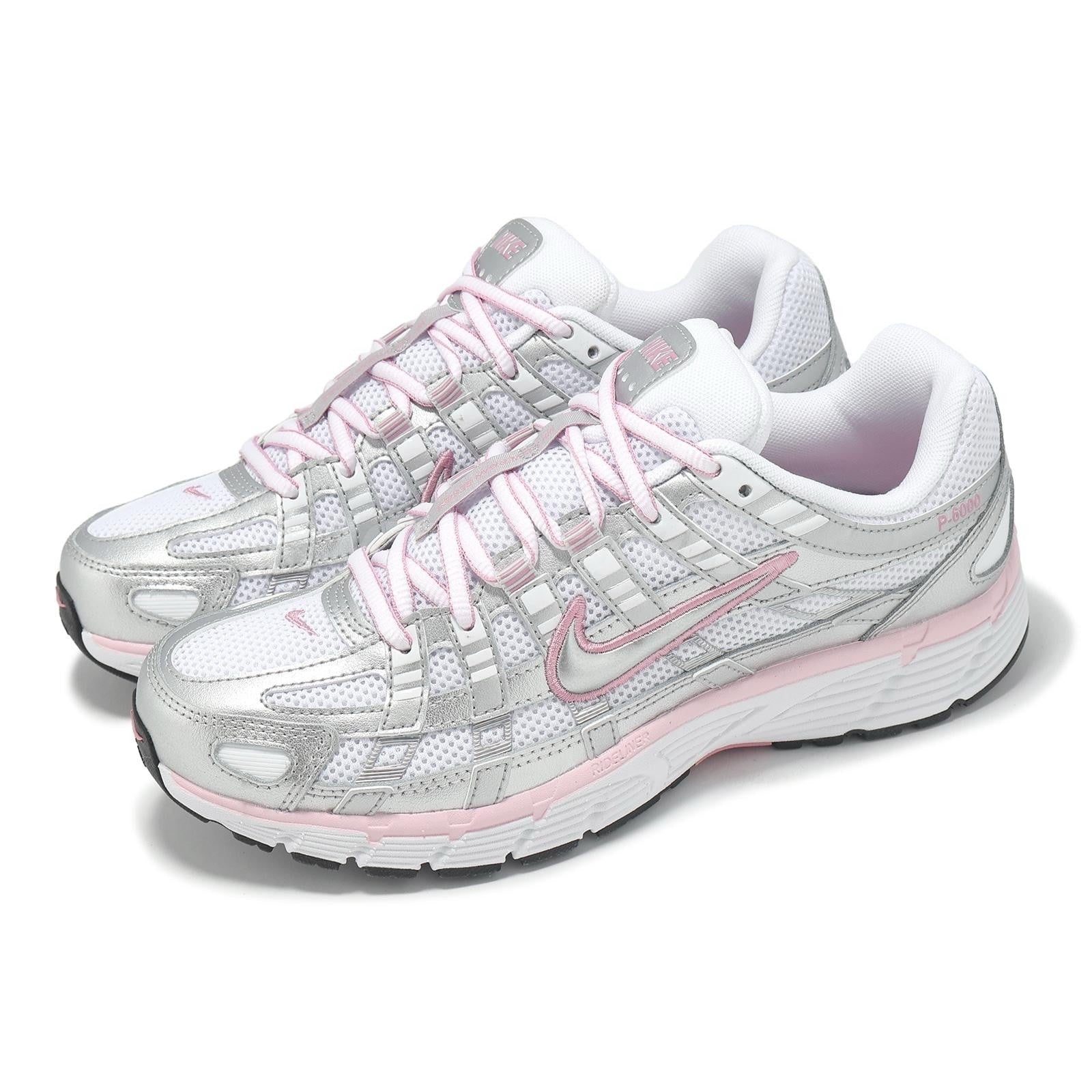 Nike Wmns P-6000 'White Elemental Pink Silver' - New 🏴