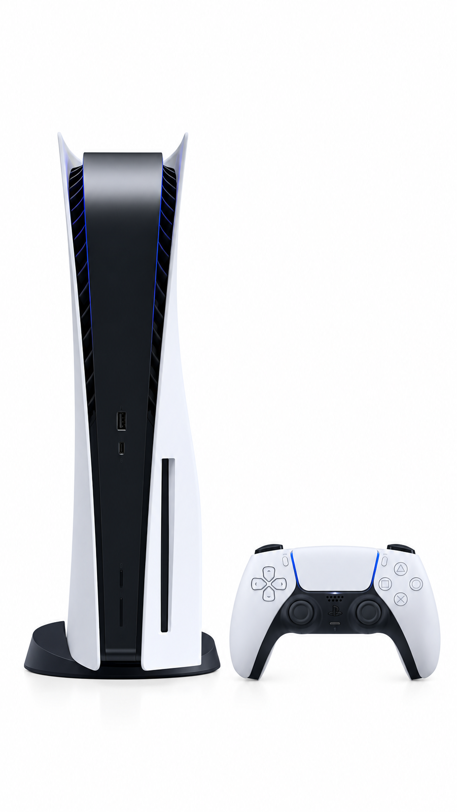 Sony PlayStation 5 (PS5) - 825 GB - Disc Edition Console - White