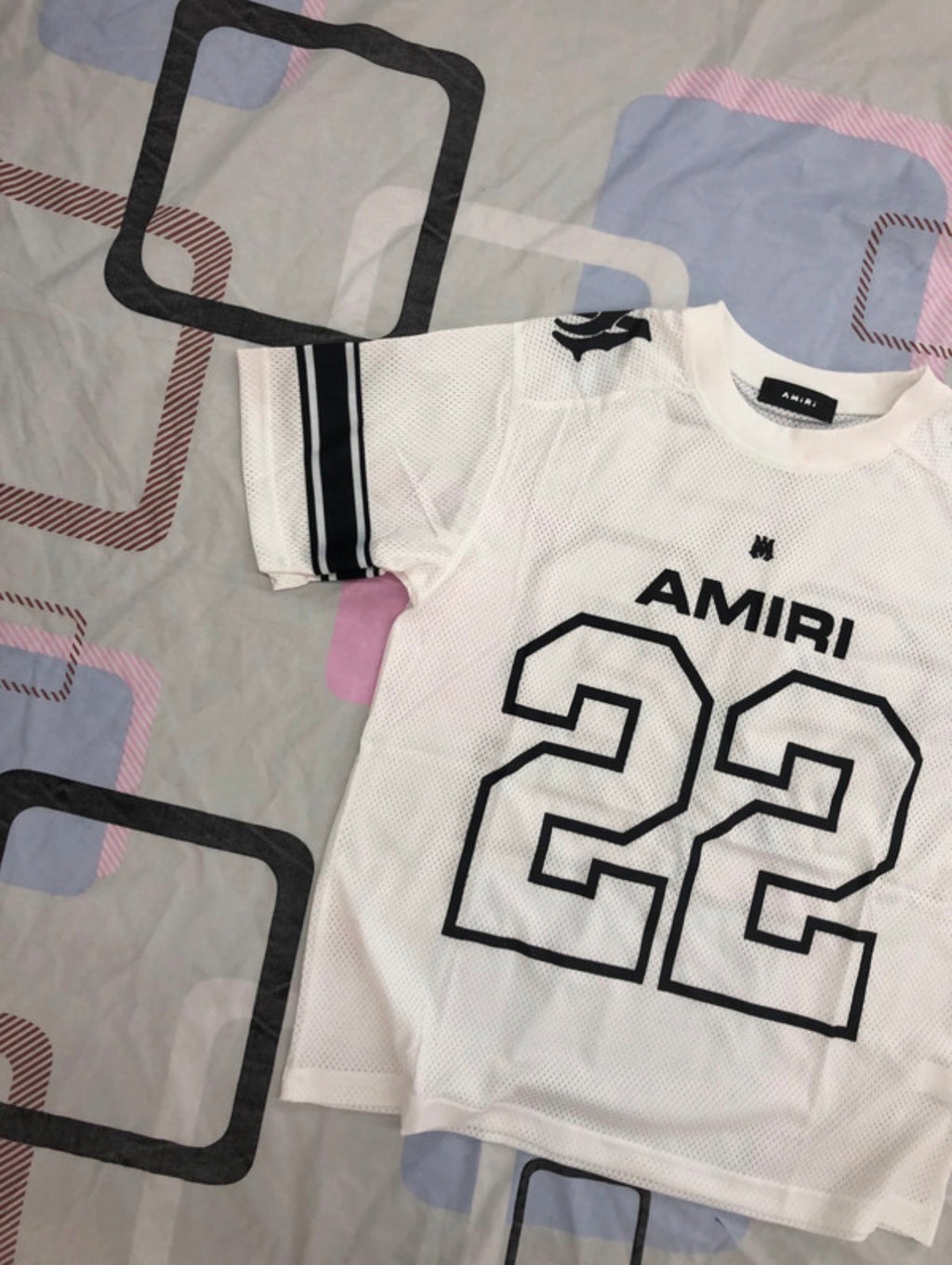 AMIRI White 22 Short Sleeve Tee