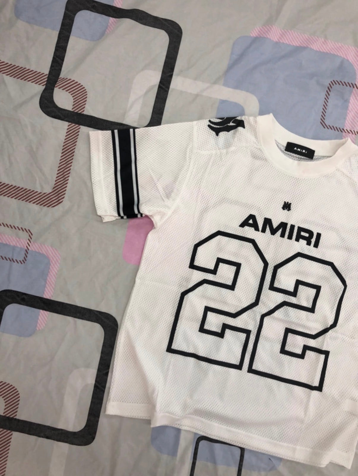 AMIRI White 22 Short Sleeve Tee