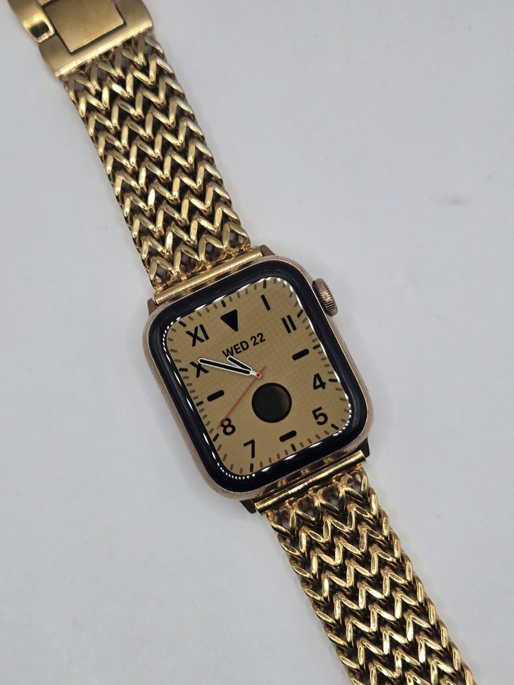Apple Watch Series 5 40mm Stainless Steel Gold + Straps - used 🏴