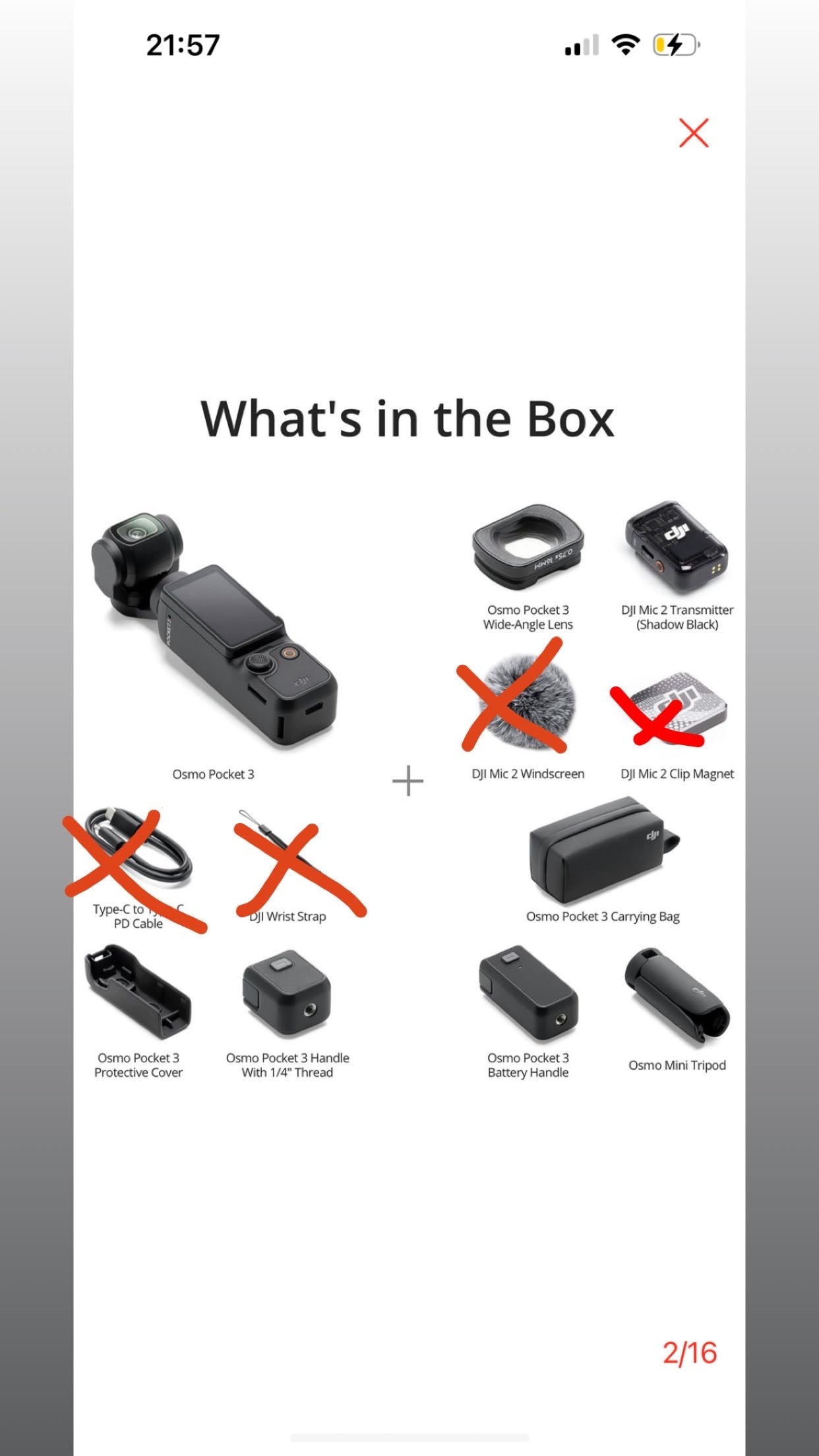 DJI Osmo Pocket 3 Handheld Camera Creator Combo