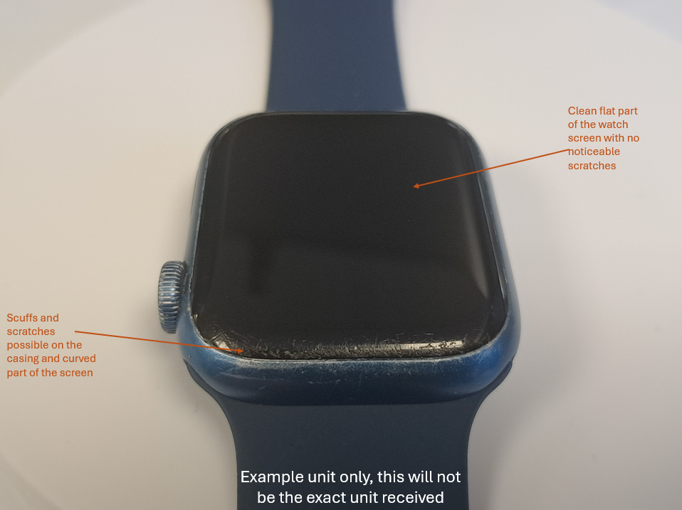 Apple Watch Series 7 - Aluminium - 45MM - Blue - GPS - A2474 🏴