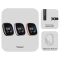 Fitbit Versa 4 Bundle - x2 Wrist Straps, Full Screen Protector - Like new 🏴☑️