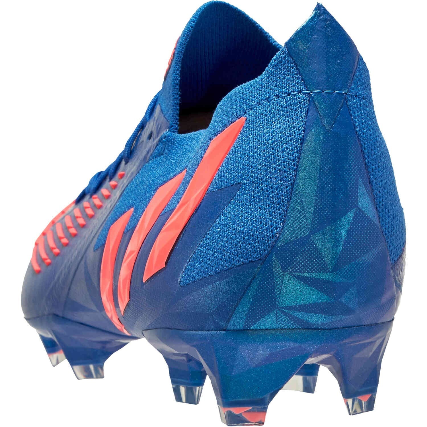 Adidas Unisex Predator Edge.1 Low FG Football Boots / Blue - New 🏴