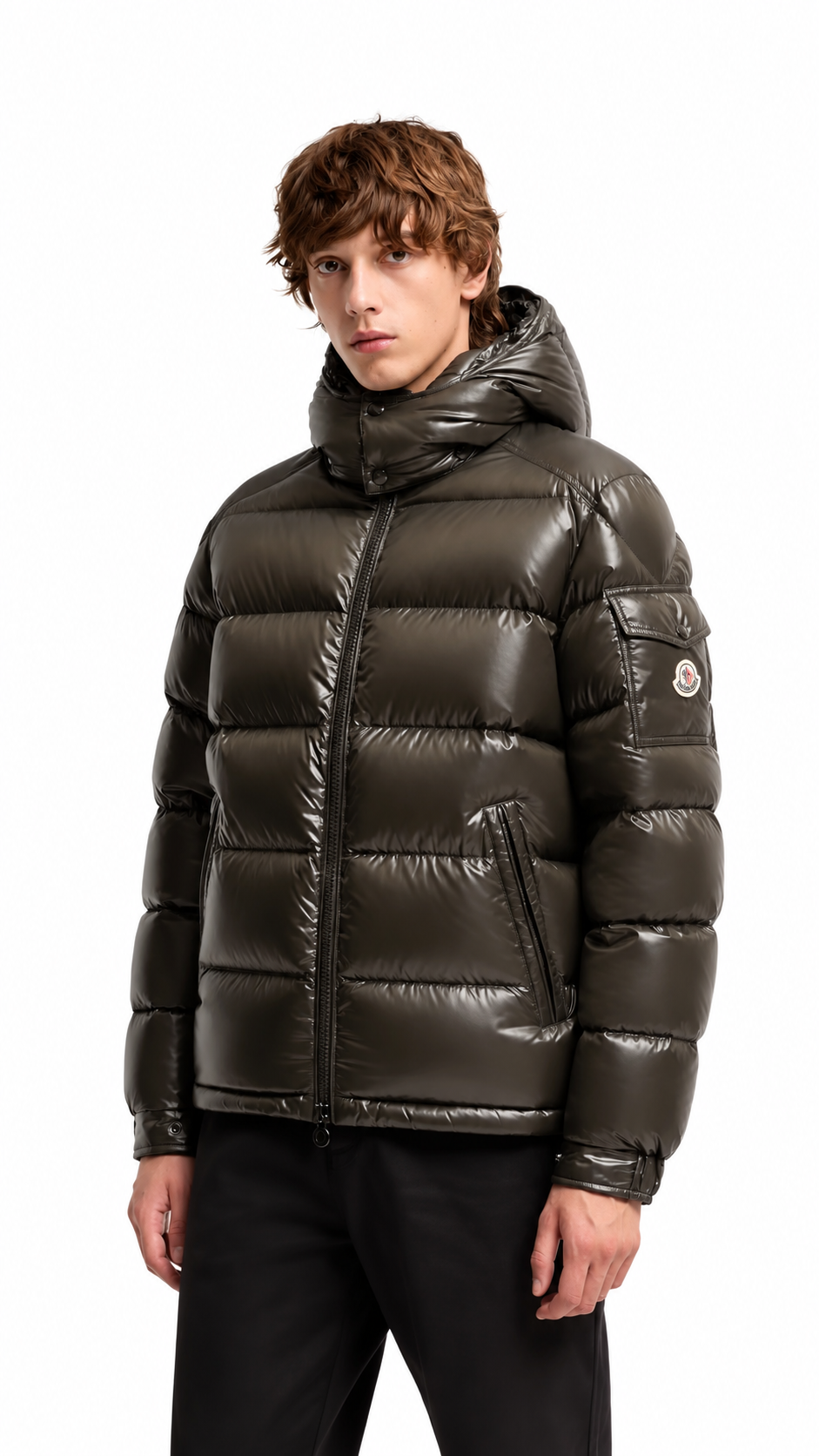Moncler Maya Hooded Short Down Jacket - Authenticity Guaranteed
