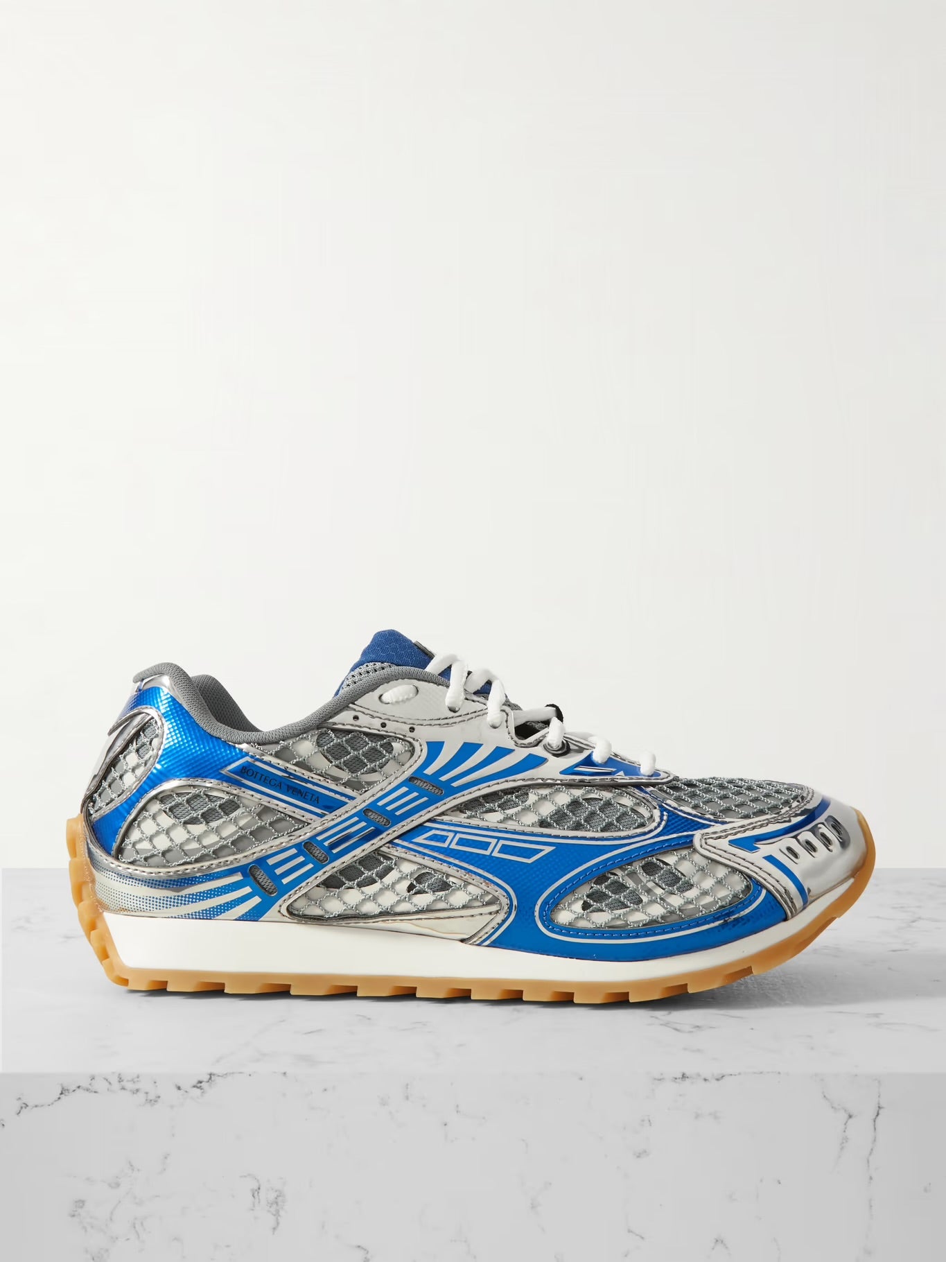 BOTTEGA VENETA
Orbit Flash Suede and Nylon Sneakers Blue✔️