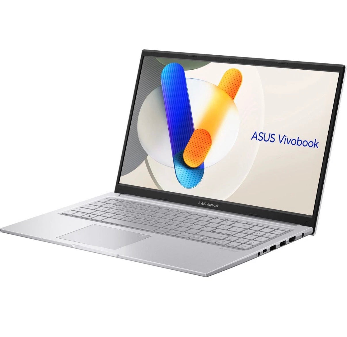 Asus 15.6" Laptop 8 GB RAM 512GB Intel® Core™ 5 Windows 11 Home - Silver 15.6☑️🏴