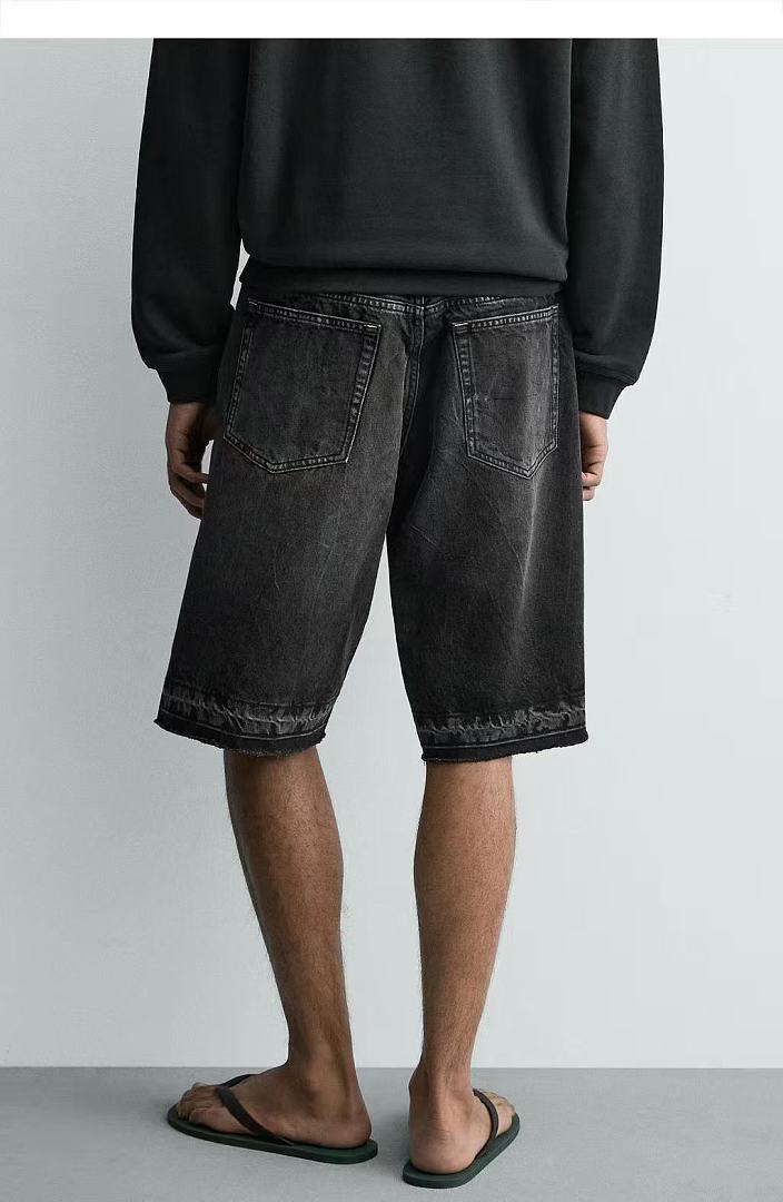 Gallery Dept Denim Jeans Shorts Grey✔️