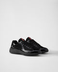 Patent leather and technical fabric Prada America's Cup sneakers 📲