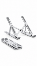 10-14" Adjustable Laptop Stand Riser Foldable Laptop Holder for Desk Table