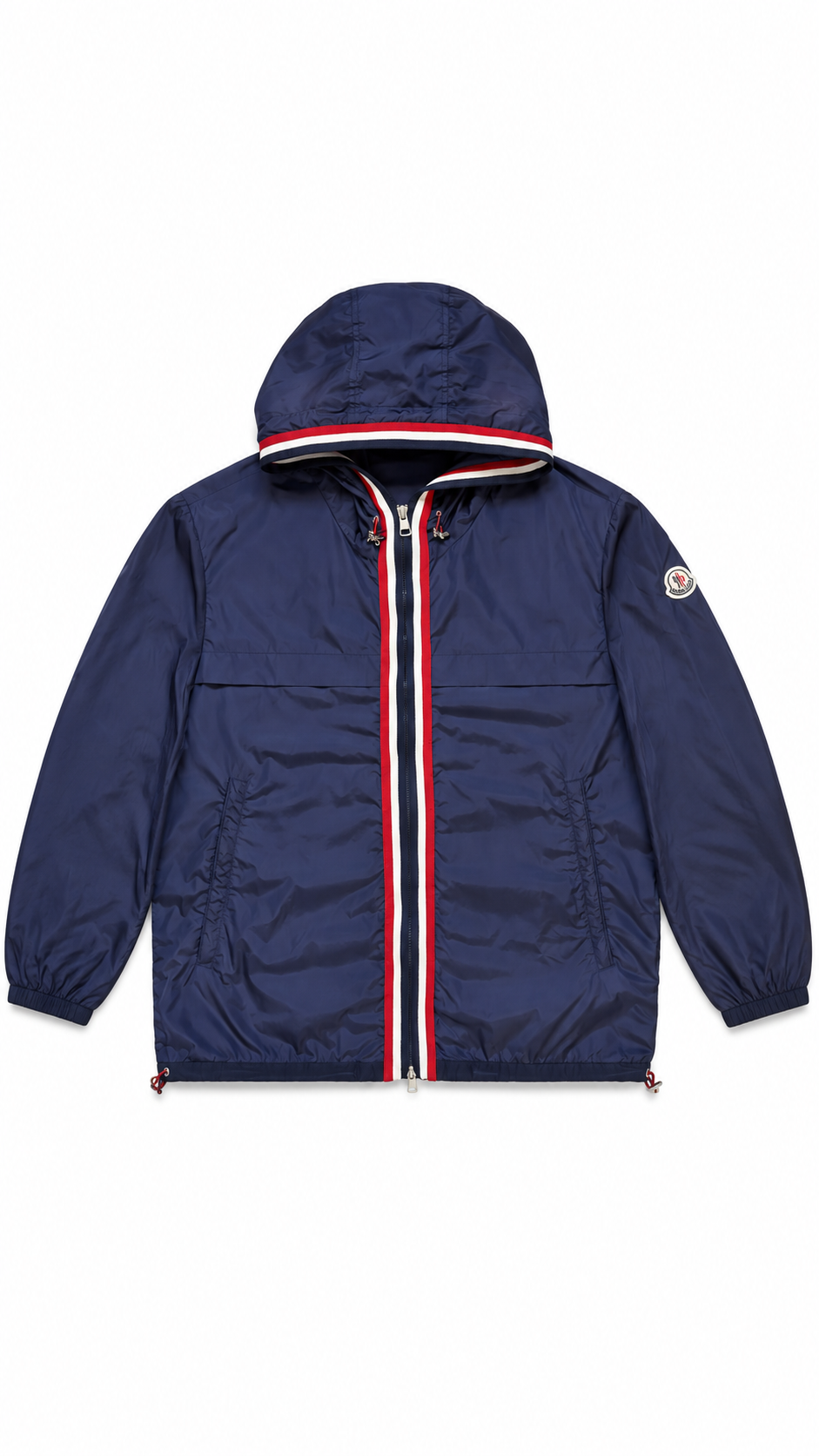 Moncler Anton Navy Windbreaker - Authenticity Guaranteed