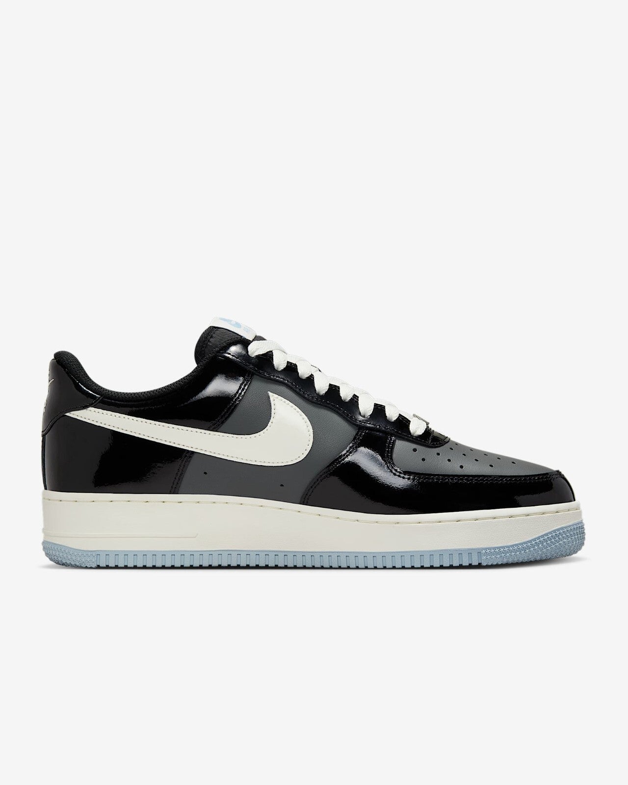 Nike Air Force 1 Low Black Armory Blue Iron Grey New ⚪️☑️