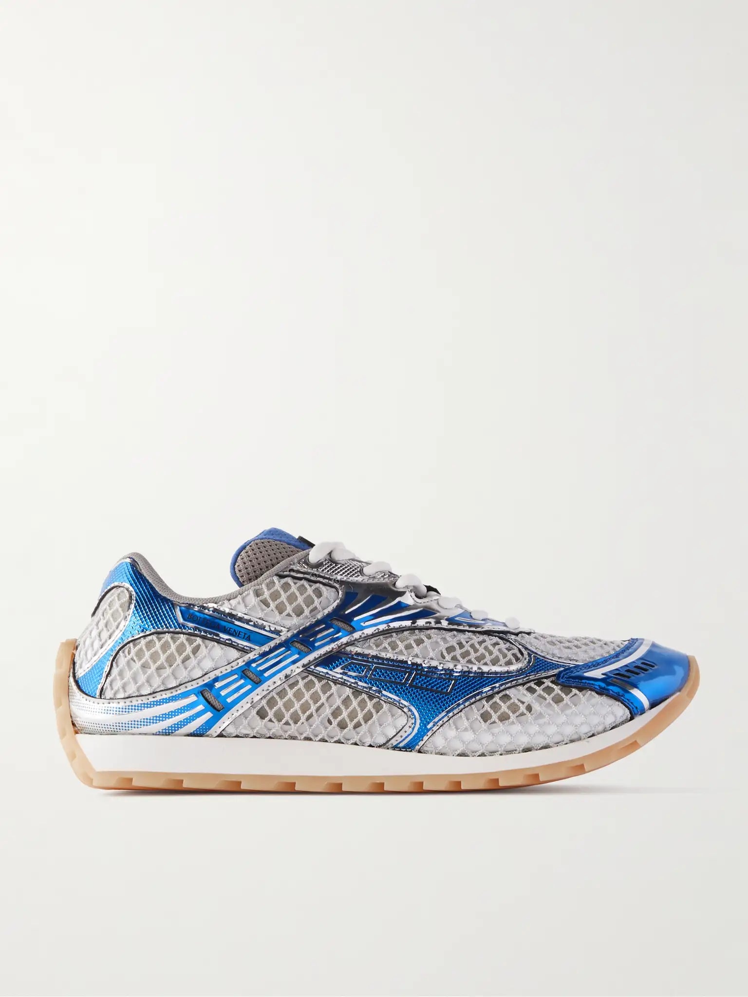 BOTTEGA VENETA
Orbit Flash Suede and Nylon Sneakers Blue✔️