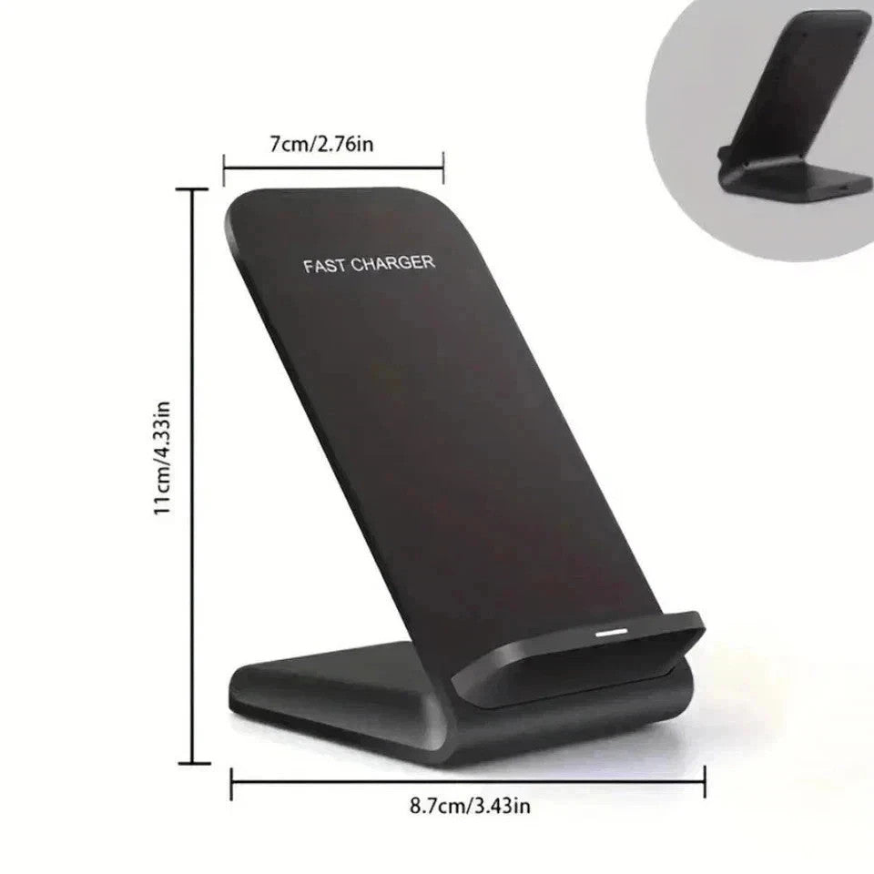 100W Fast Wireless Charger Stand Dock For Apple iPhone Samsung Android - New 🏴