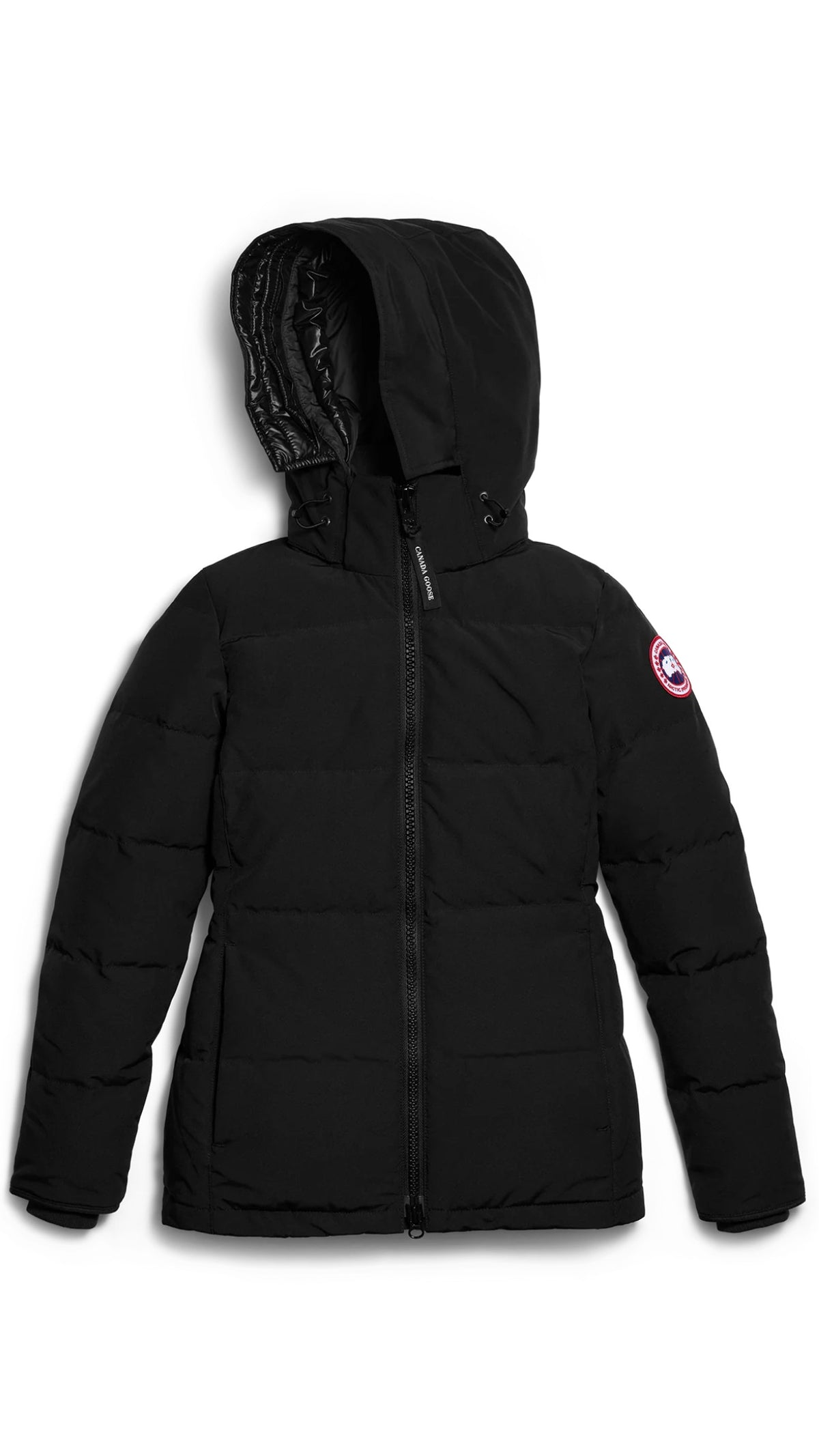Canada Goose Chelsea Parka Women’s Jacket Black Red Badge
