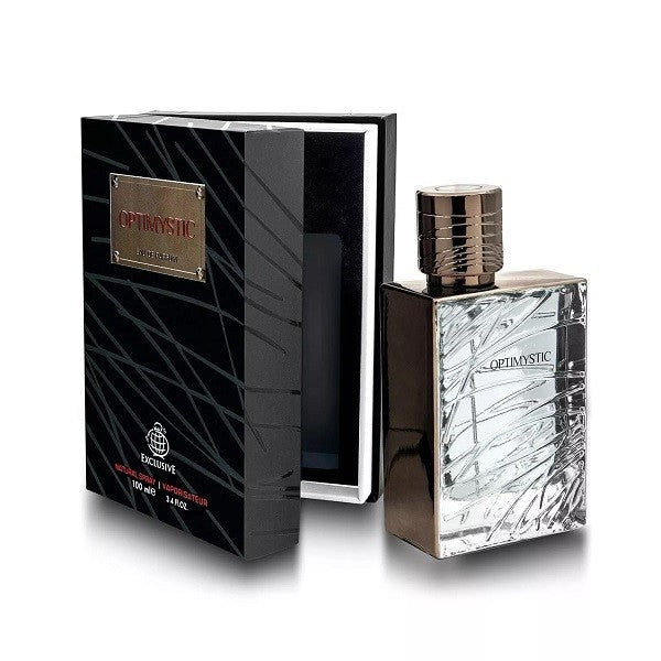 FRAGRANCE WORLD OPTIMYSTIC BLACK 100ML EAU DE PARFUM SPRAY BRAND NEW & SEALED 🏴