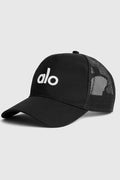 Alo District Trucker Hat - Black and White 🆕