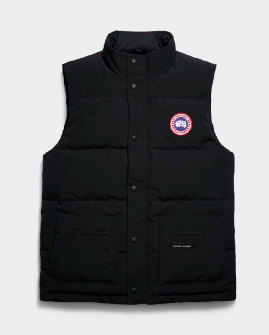 Canada Goose Freestyle Logo-Patch Quilted Shell Gilet ‘Black’
