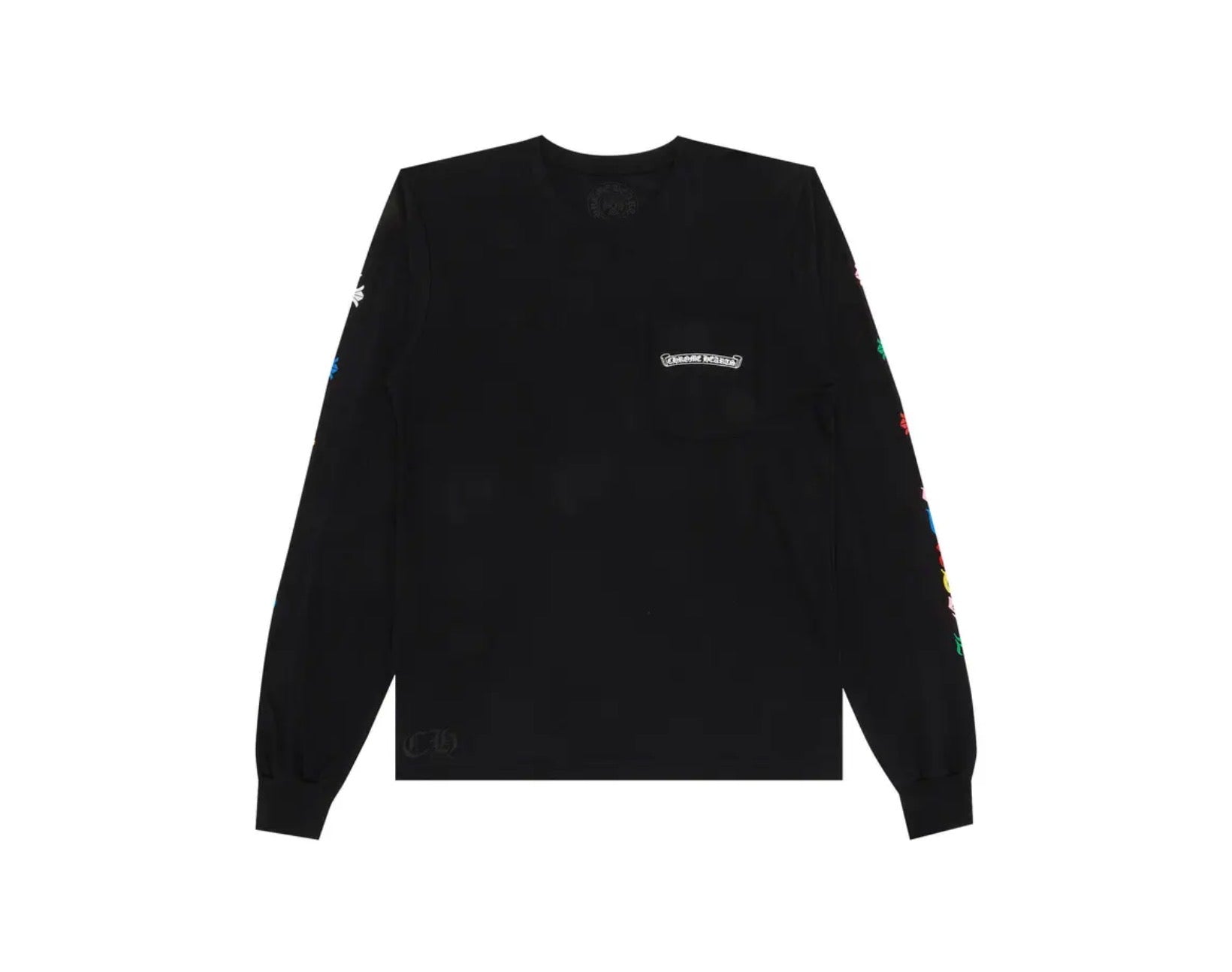Chrome Hearts Multi Cross Henley Long-Sleeve Shirt ⚫️