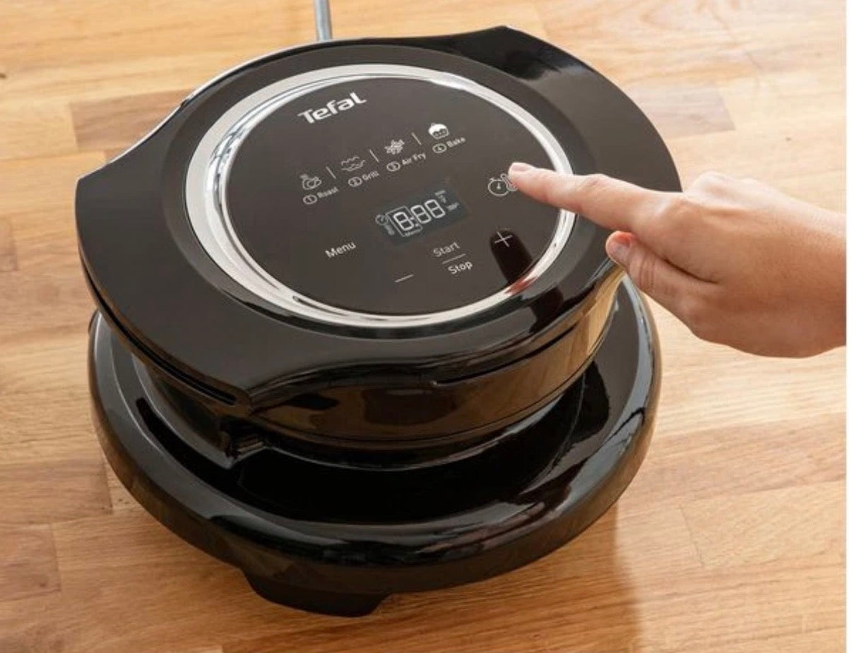 Tefal EY150840 Extra Crisp Digital Air Fryer Lid Roast Grill & Bake Healthy Food🏴