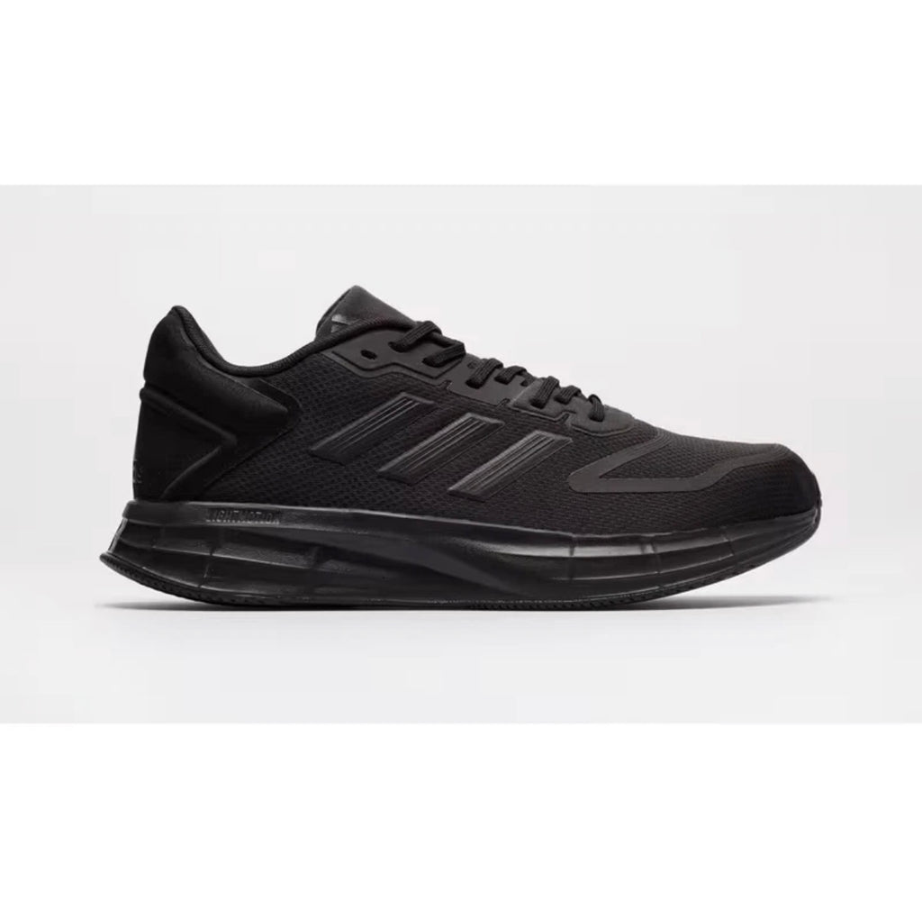 Adidas Duramo 10 Mens Running Shoes Trainers Size 8 - 10 GW8342 Black / Black - new🏴☑️