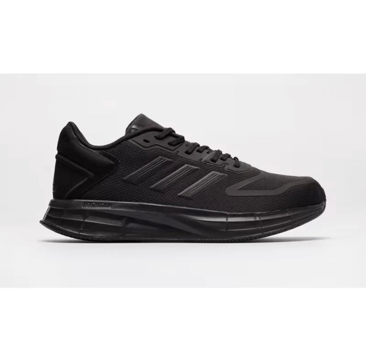 Adidas Duramo 10 Mens Running Shoes Trainers Size 8 - 10 GW8342 Black / Black - new🏴☑️