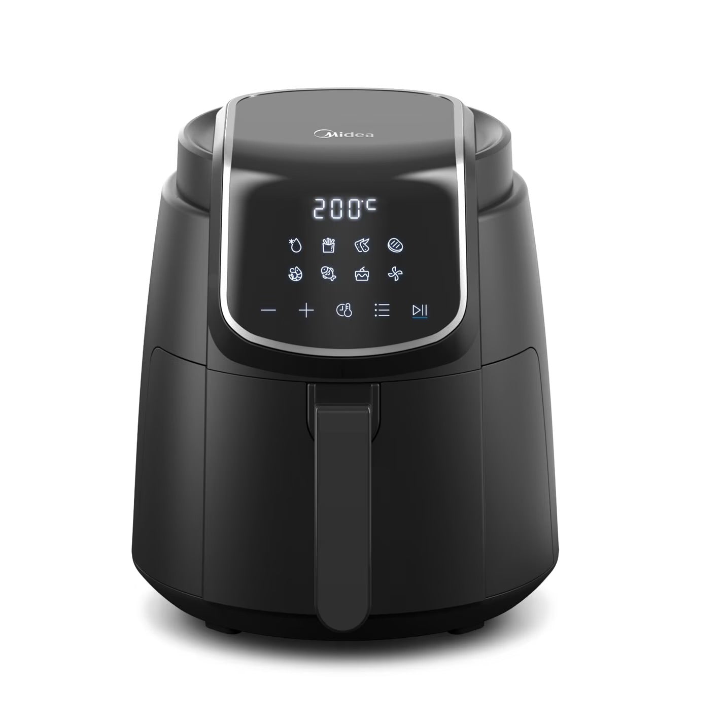 Midea Air Fryer 4L, Oil-Free Airfryer 1500W, 8 Pre-Programmed Cooking Modes - New/Opened 🏴