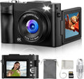 4K Digital Camera 50MP Vlogging Camera 16X Zoom Flip Screen Anti Shake 180° - New 🏴
