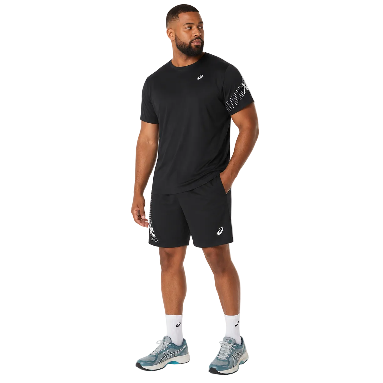 Asics SS Top & 7” Icon Shorts 🔌