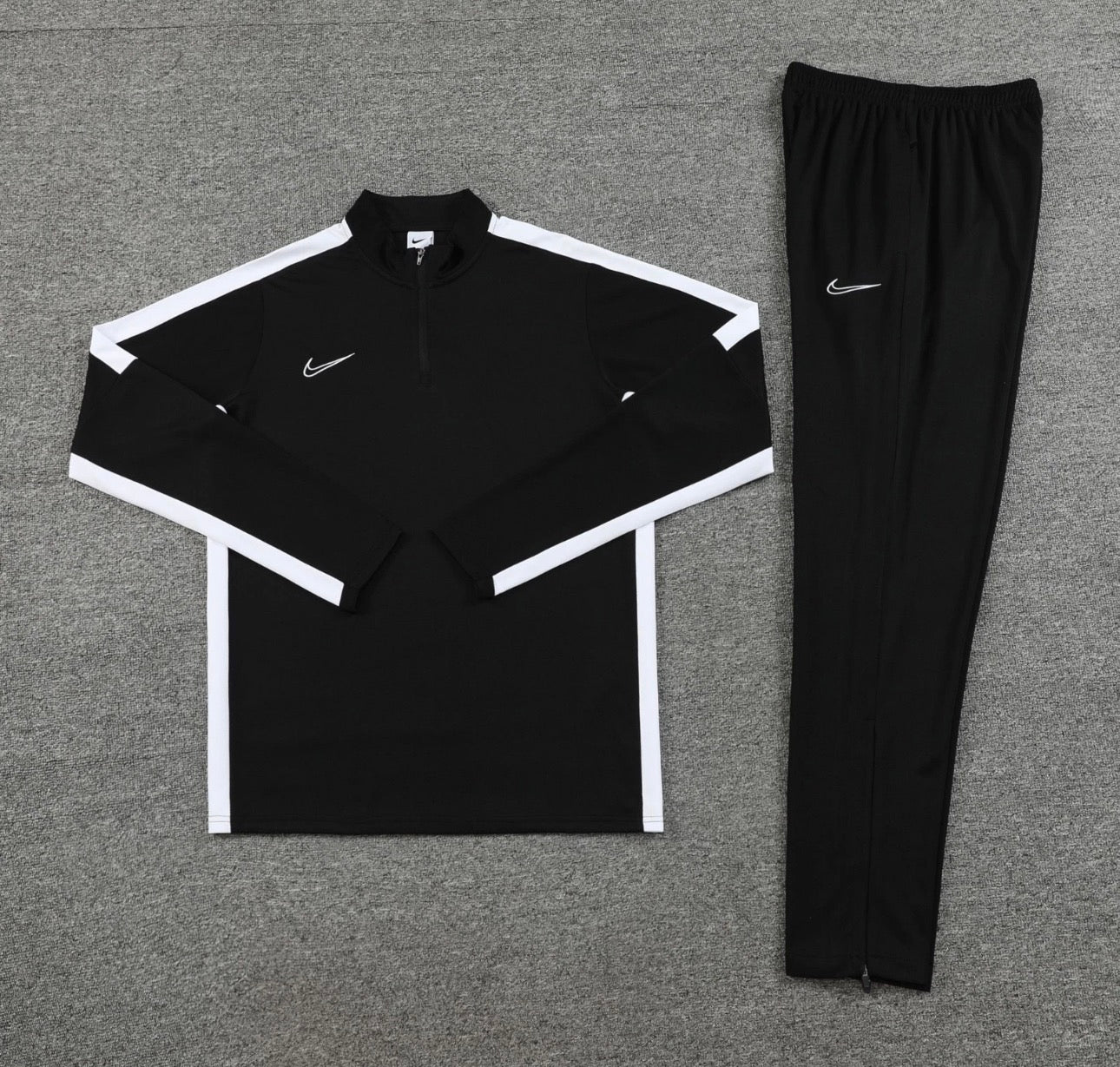 Mens Nike Dri-Fit Tracksuit Black/White Brand New With Tags