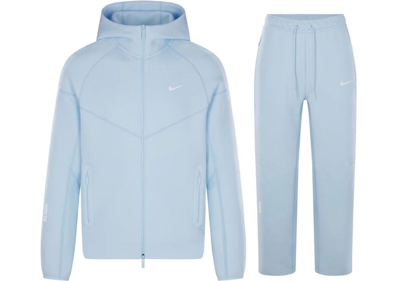 Nike X Nocta Tech Fleece Tracksuit Cobalt Blue - Small