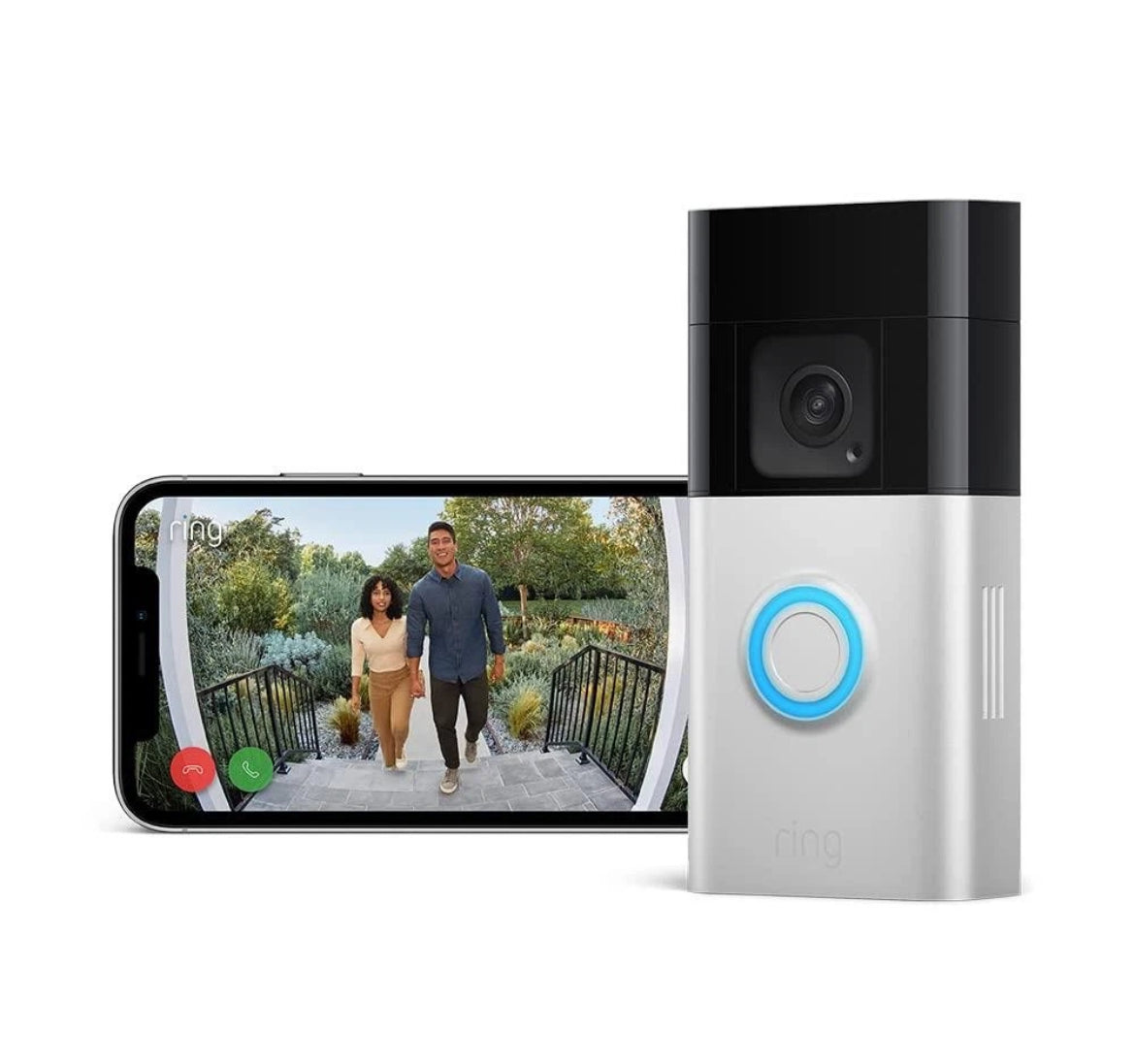 Ring Battery Video Doorbell Plus - Wireless Doorbell Camera - Night Vision (A)🏴