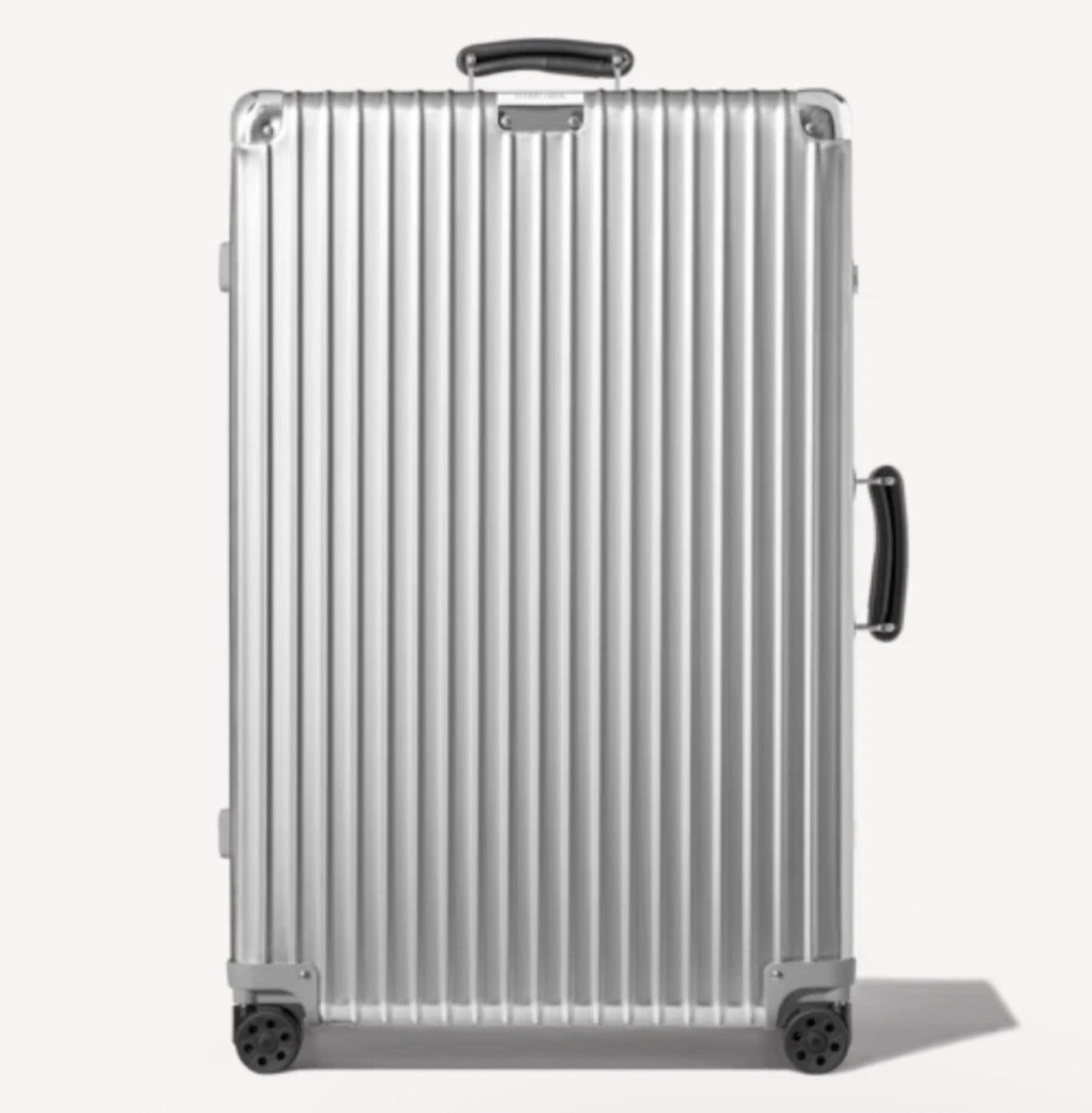 Rimowa Classic Check-In L Silver Aluminium Luggage - Authenticity Guaranteed