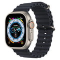 Apple Watch Ultra 49mm Titanium Case, Midnight Ocean Band, GPS + LTE