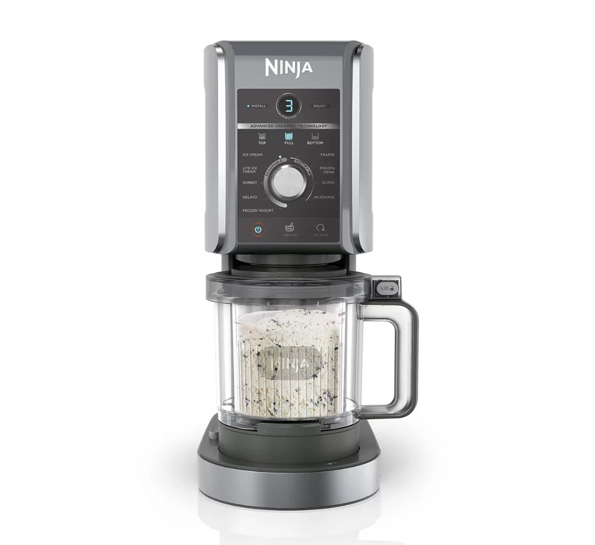 Ninja Creami Deluxe Ice Cream and Frozen Drink Maker | REFURB | NC501UK🏴☑️