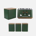 Salter Toronto Kitchen Set 4 Slice Toaster Bread Bin & 3-Piece Canister Set