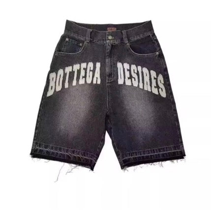 Bottega Desires Black Jorts - Medium