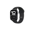 Apple Watch Series 10 GPS - 46mm - Jet Black Alum, Black Sport Band - Grade A/B - Used 🏴