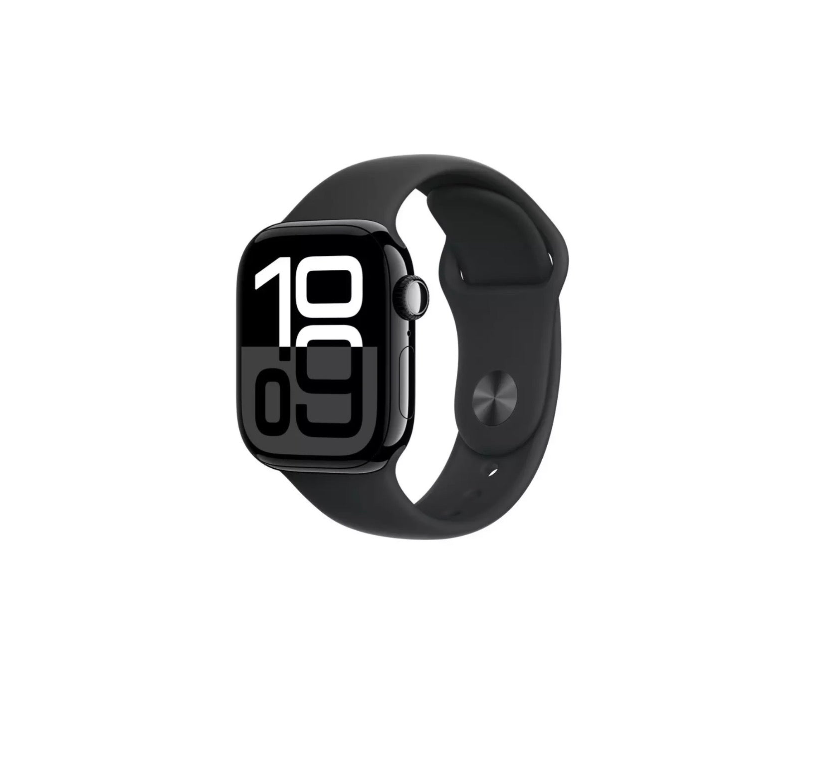 Apple Watch Series 10 GPS - 46mm - Jet Black Alum, Black Sport Band - Grade A/B - Used 🏴